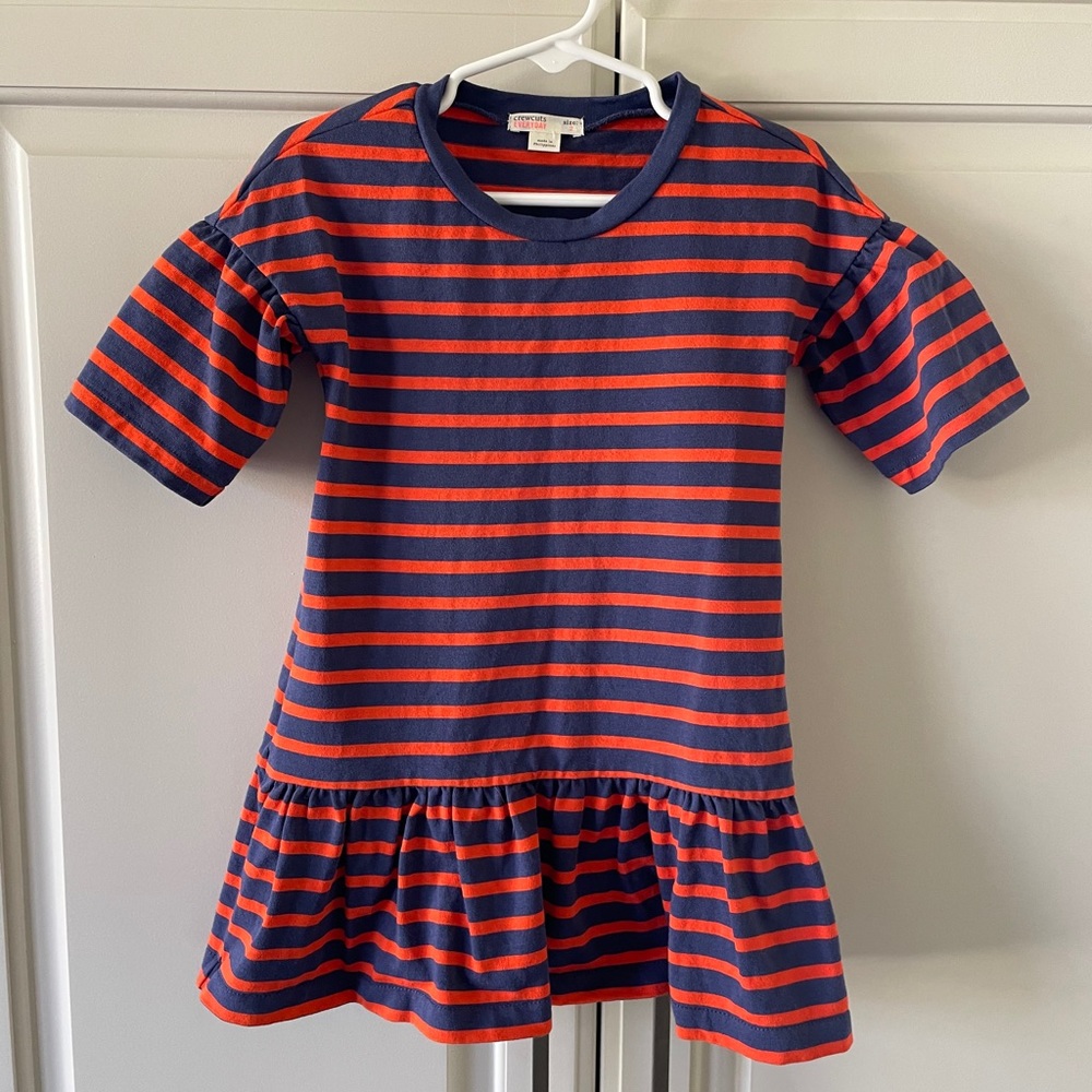 Crewcuts Striped dress, size 2